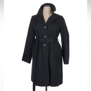 Michael Kors Classic Black Trench Coat